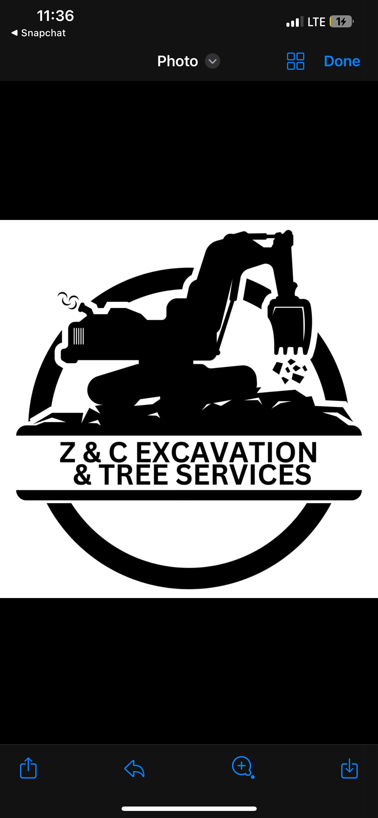 Z&C Excavation & Tree services logo