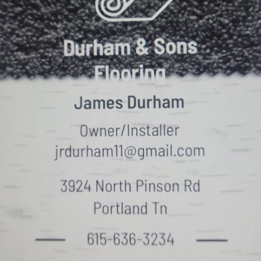 Avatar for Durham & Sons Flooring