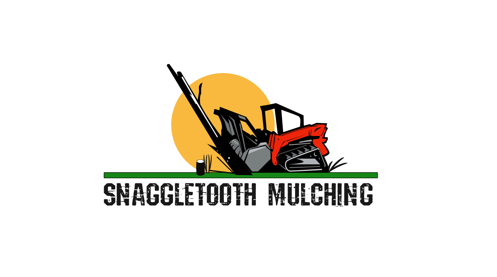 Snaggletooth Mulching logo