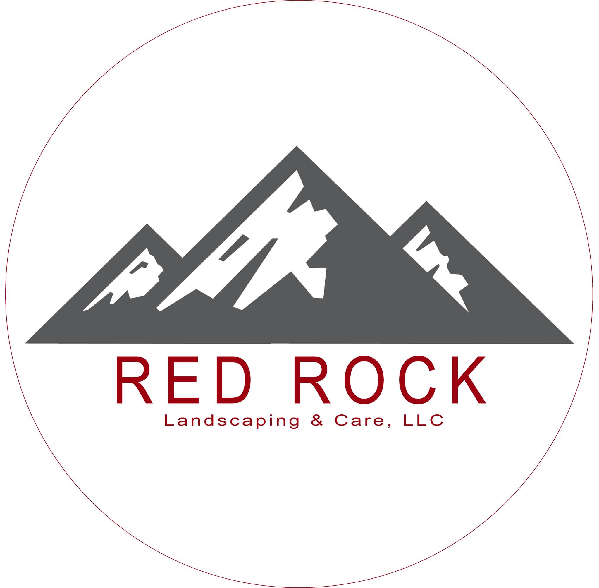 Red rock landscaping & lawn care LLC. logo
