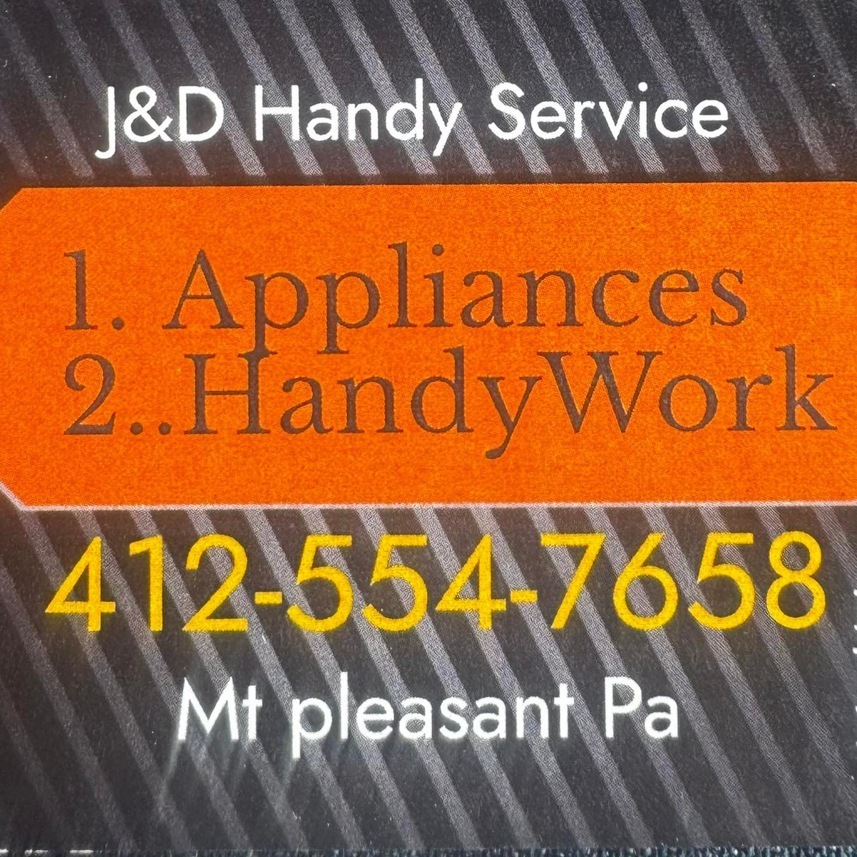 J&D Handy Service logo