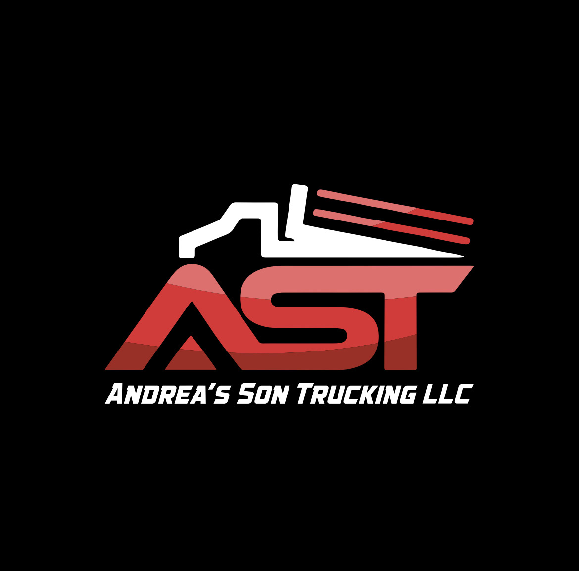 Andrea's son Trucking llc logo