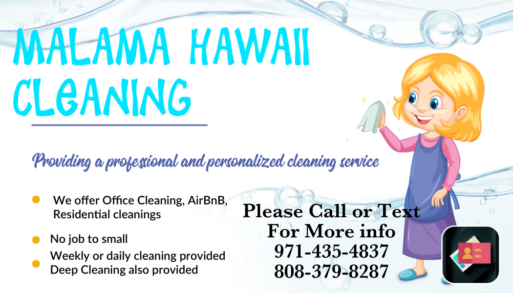 Avatar for Malama Hawaii cleaning