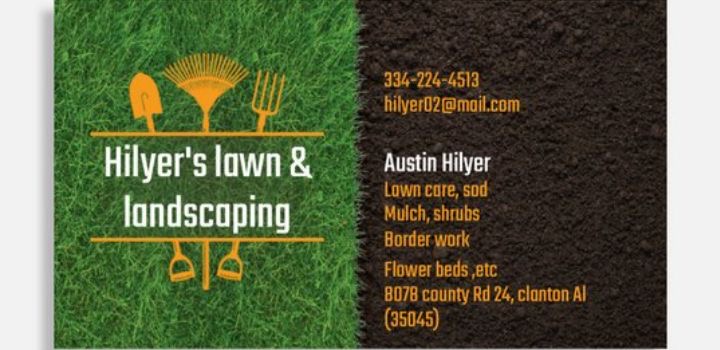 Hilyers lawn & landscaping logo