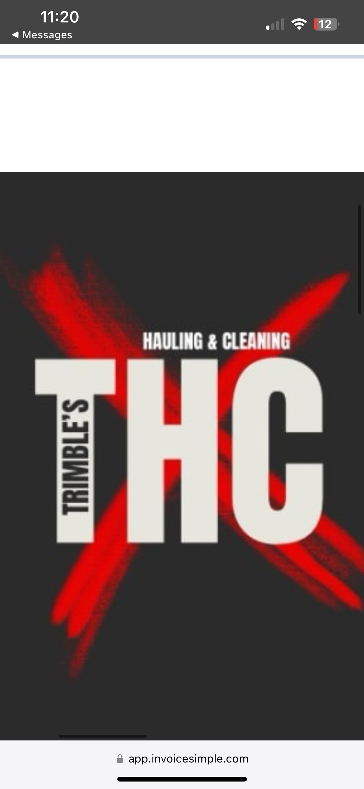 Trimbles Hauling & Cleaning logo