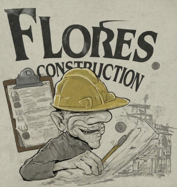 Flores Construction logo