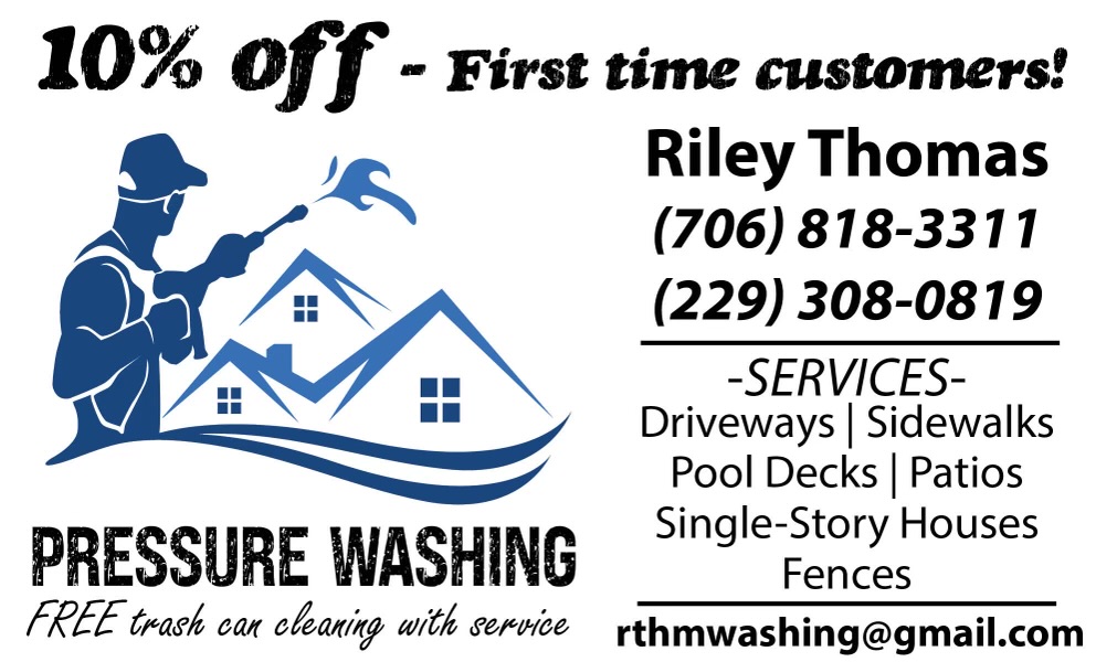 R&M Pressure Washing logo