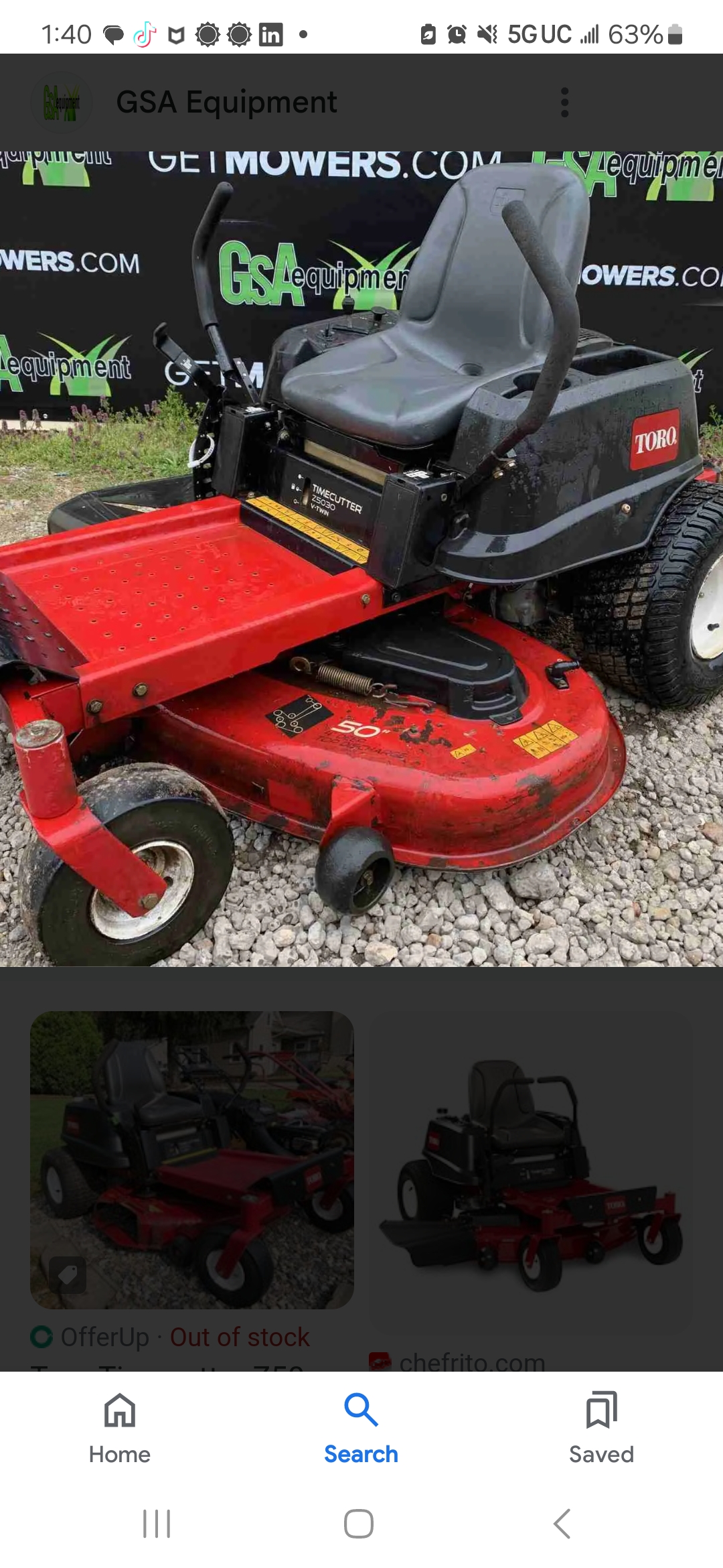 JT mowing logo