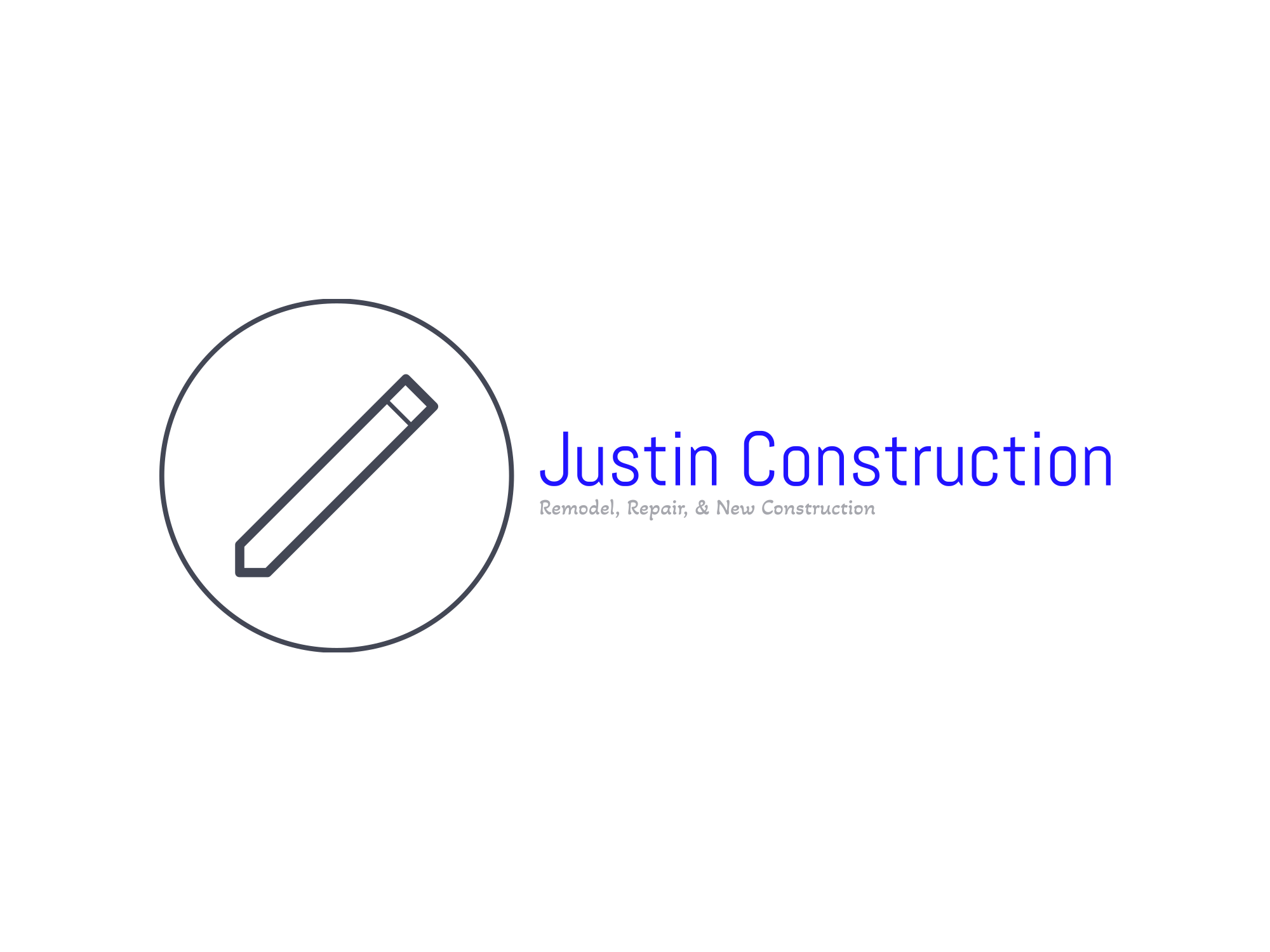 Justin Construction logo