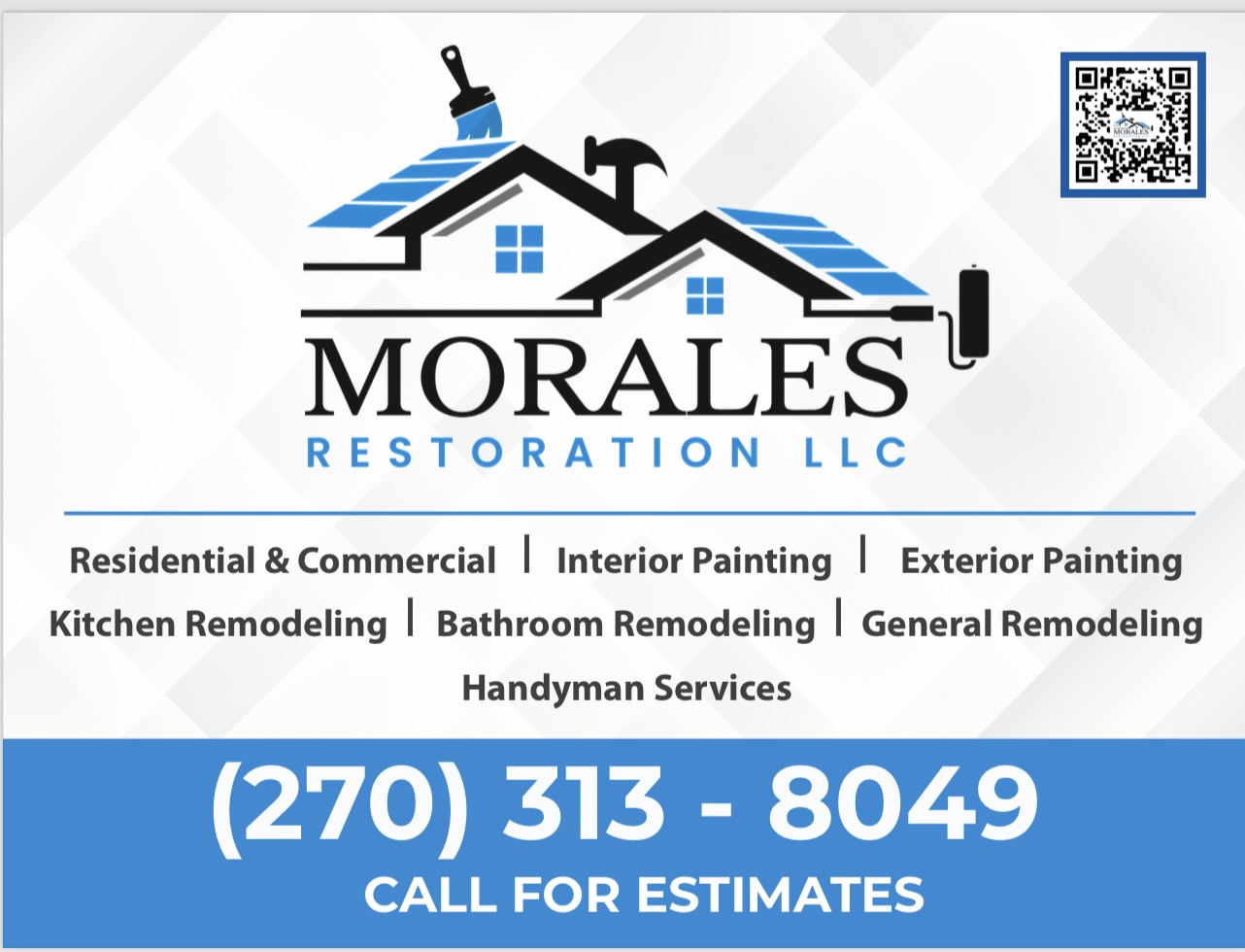 Morales restoration logo