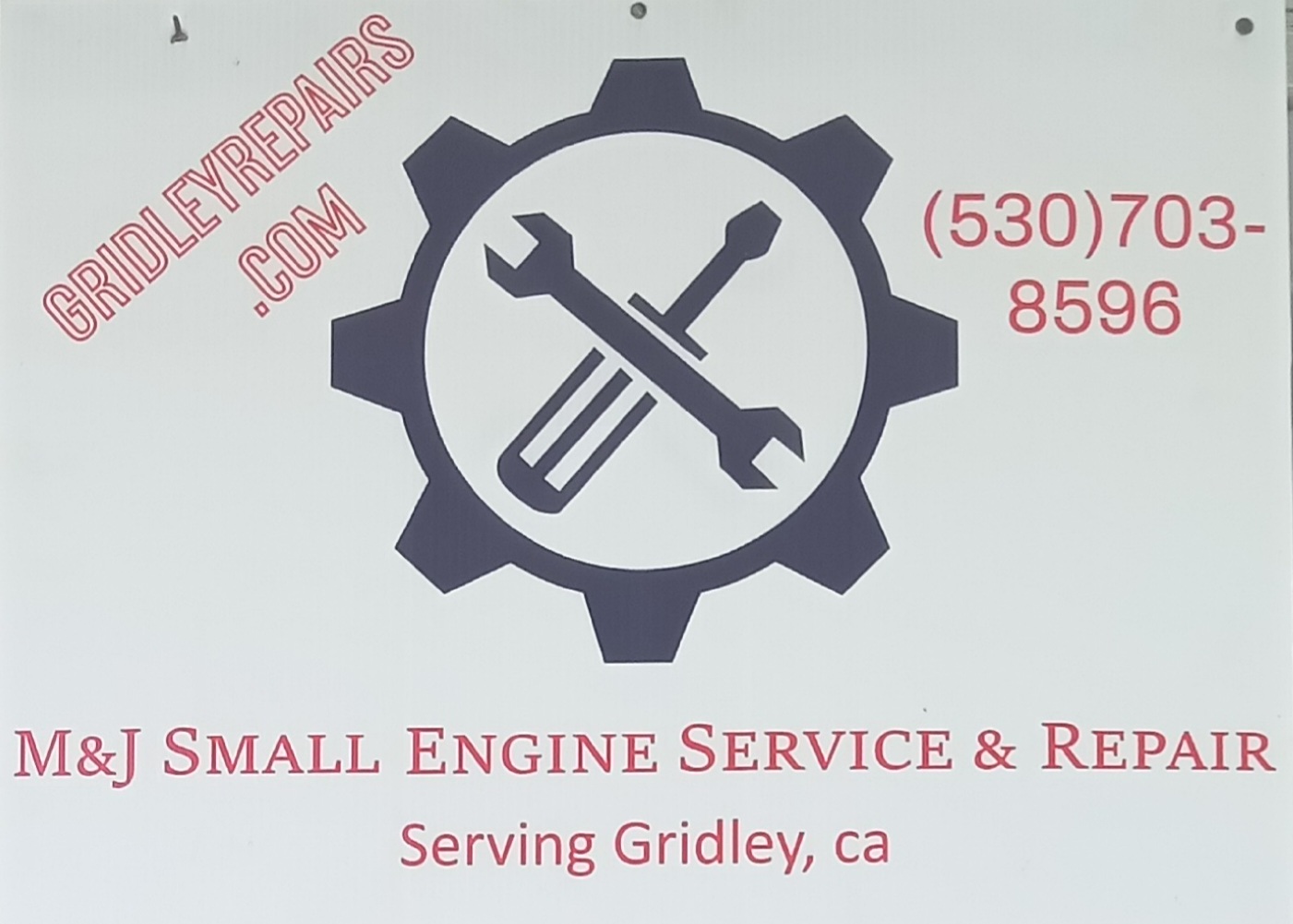 M&J Small Engine Service & Repair logo