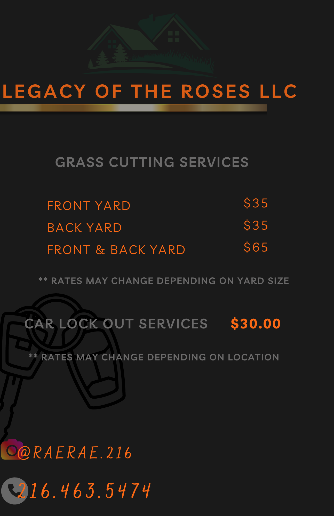 Avatar for Rae’s lawn care