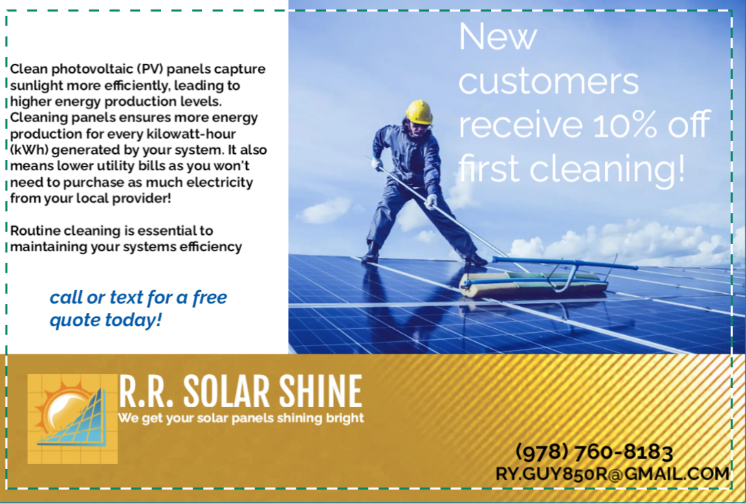 R.R. SOLAR SHONE logo