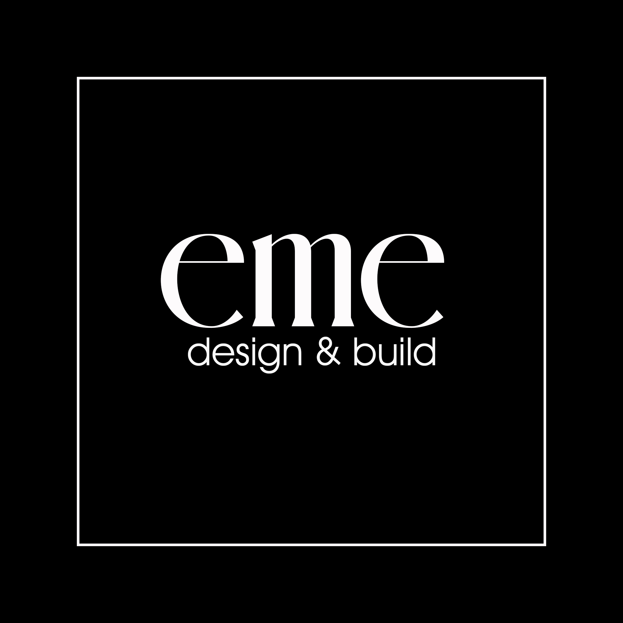 EME design & build logo