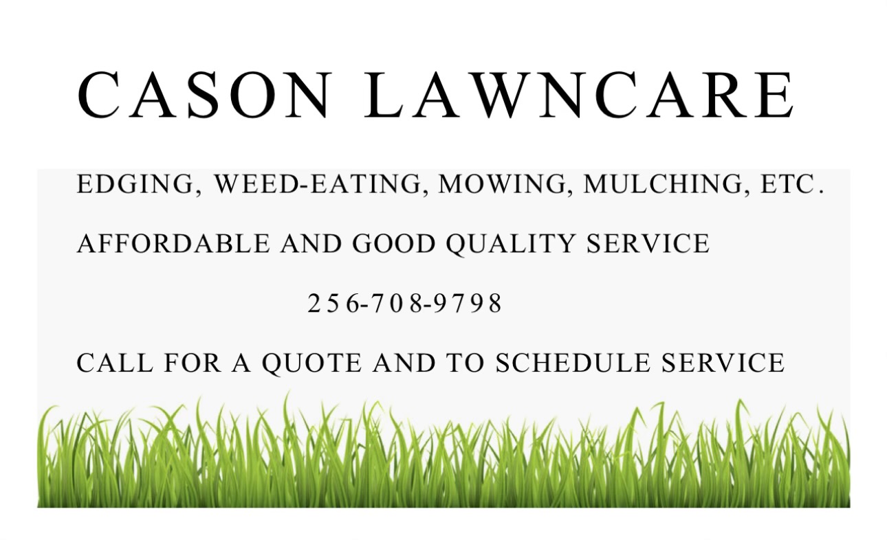 Cason lawn care logo