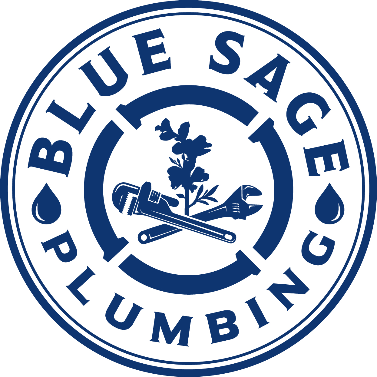 Blue Sage Plumbing logo