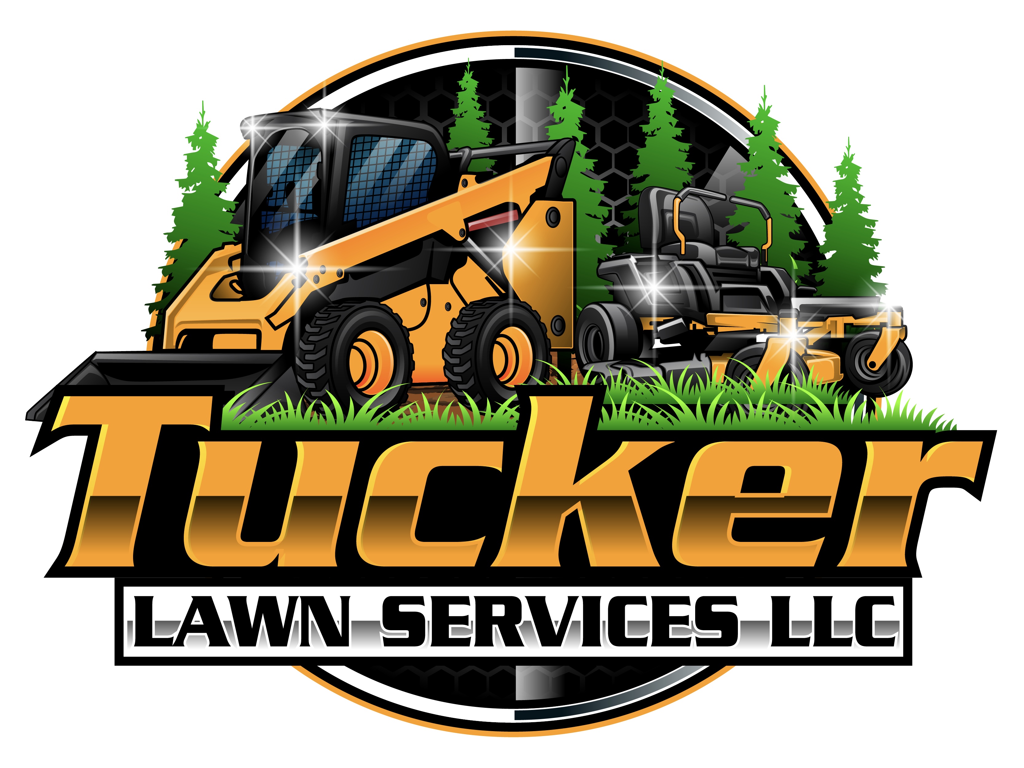 Tucker lawn services, llc logo