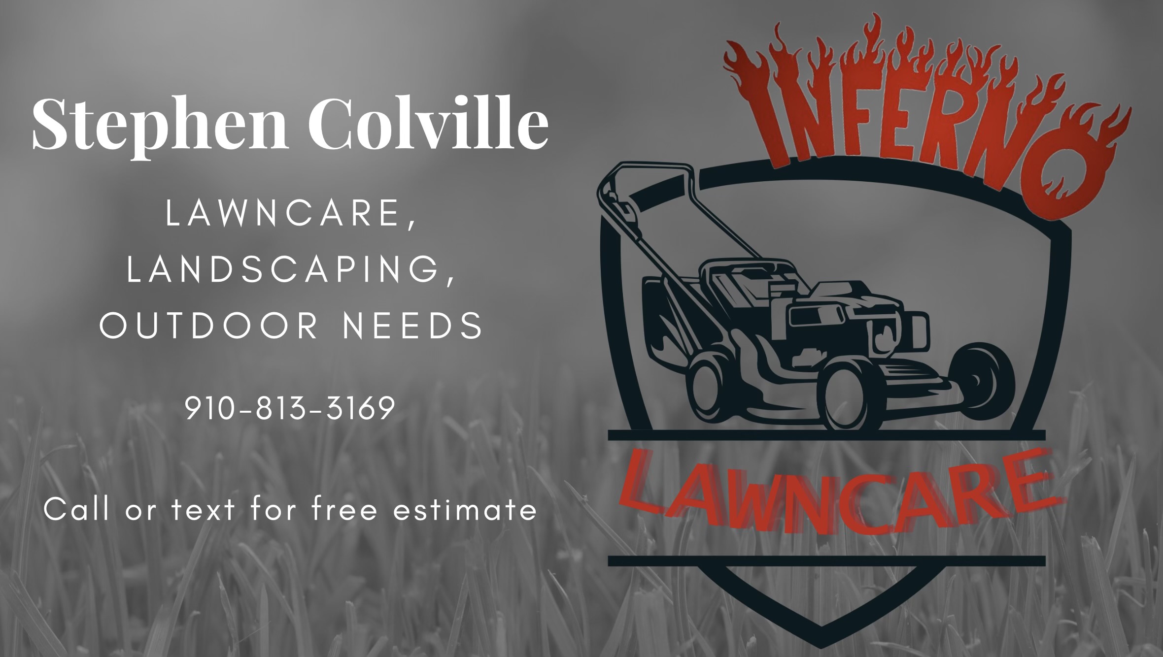 Inferno lawncare logo