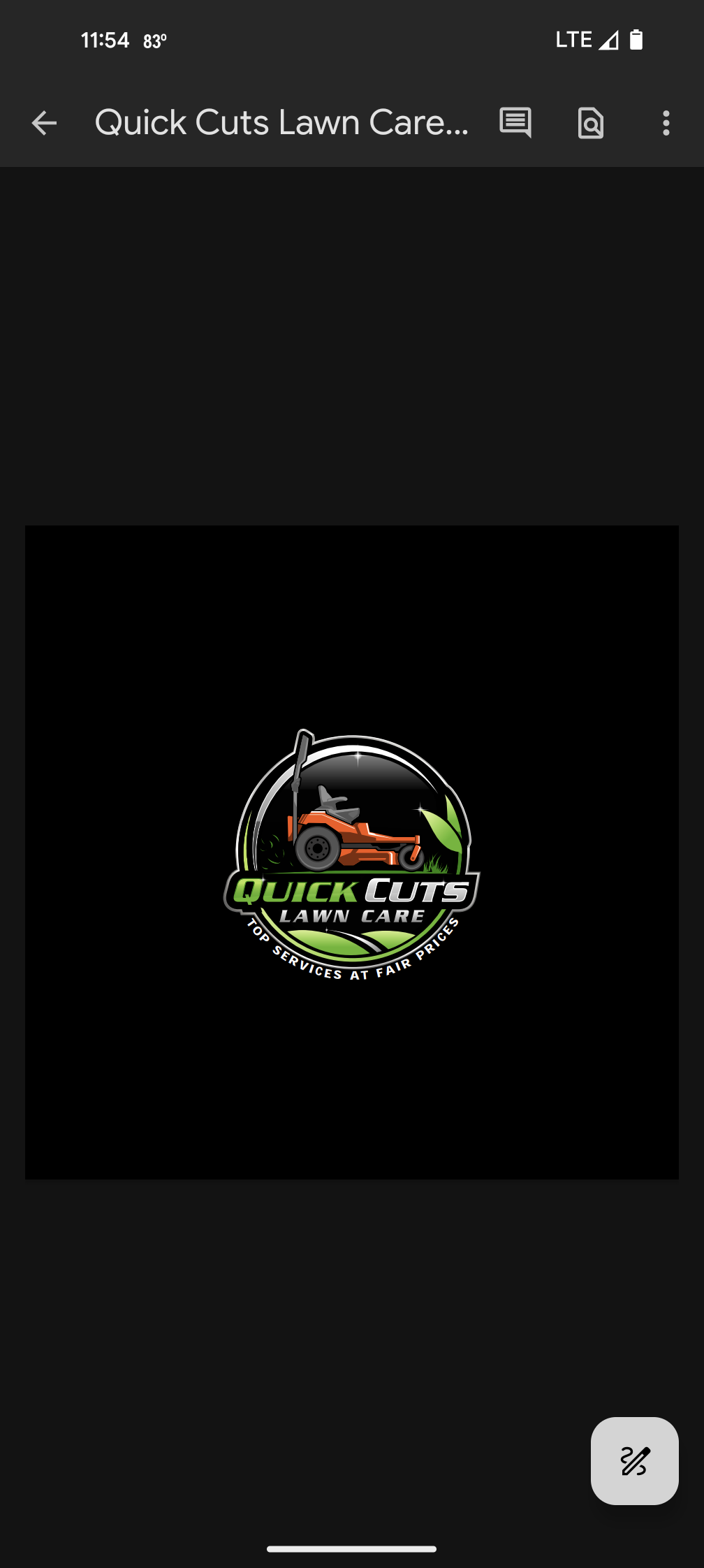 QUICK CUTS logo