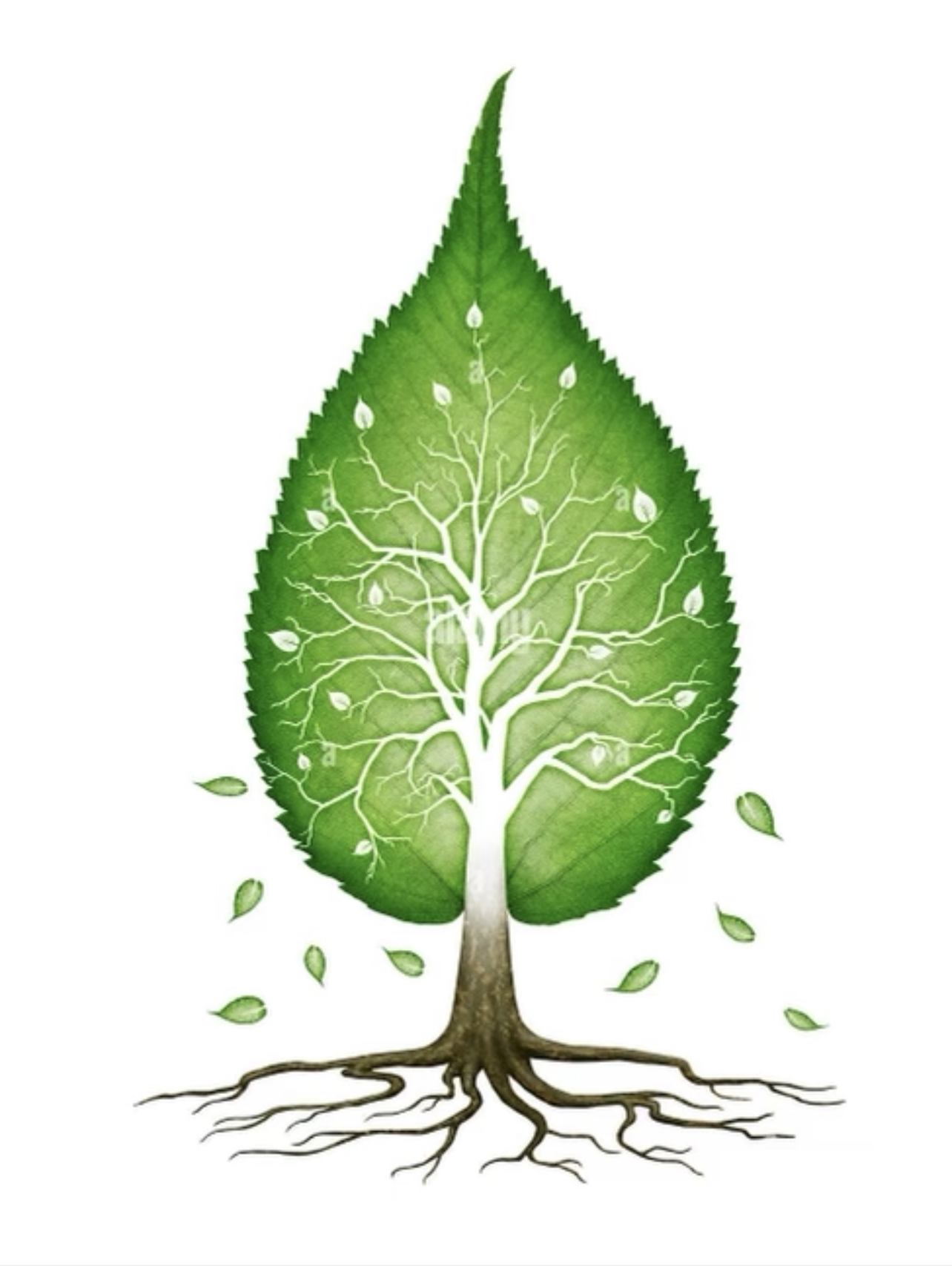 Green Leaf Tree Service logo