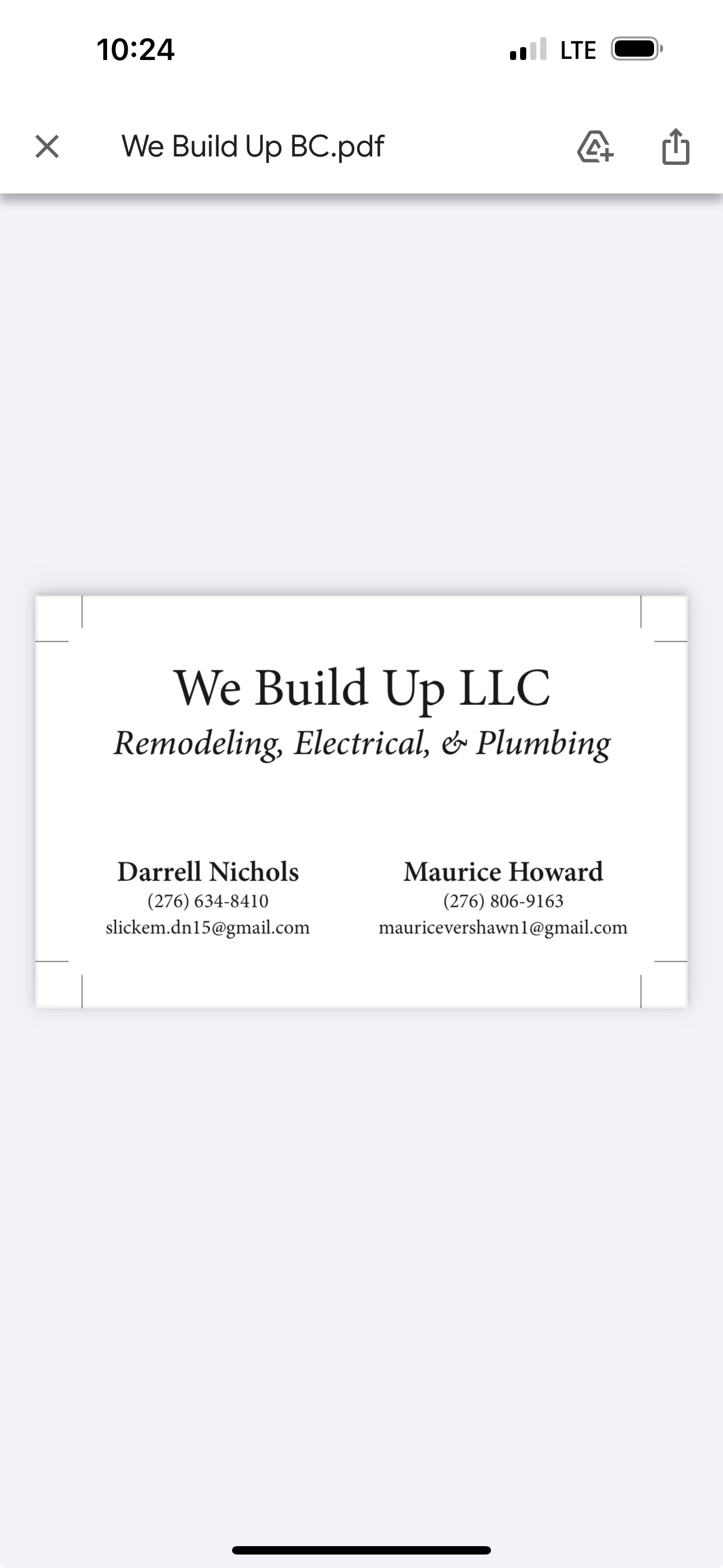 We built up llc logo