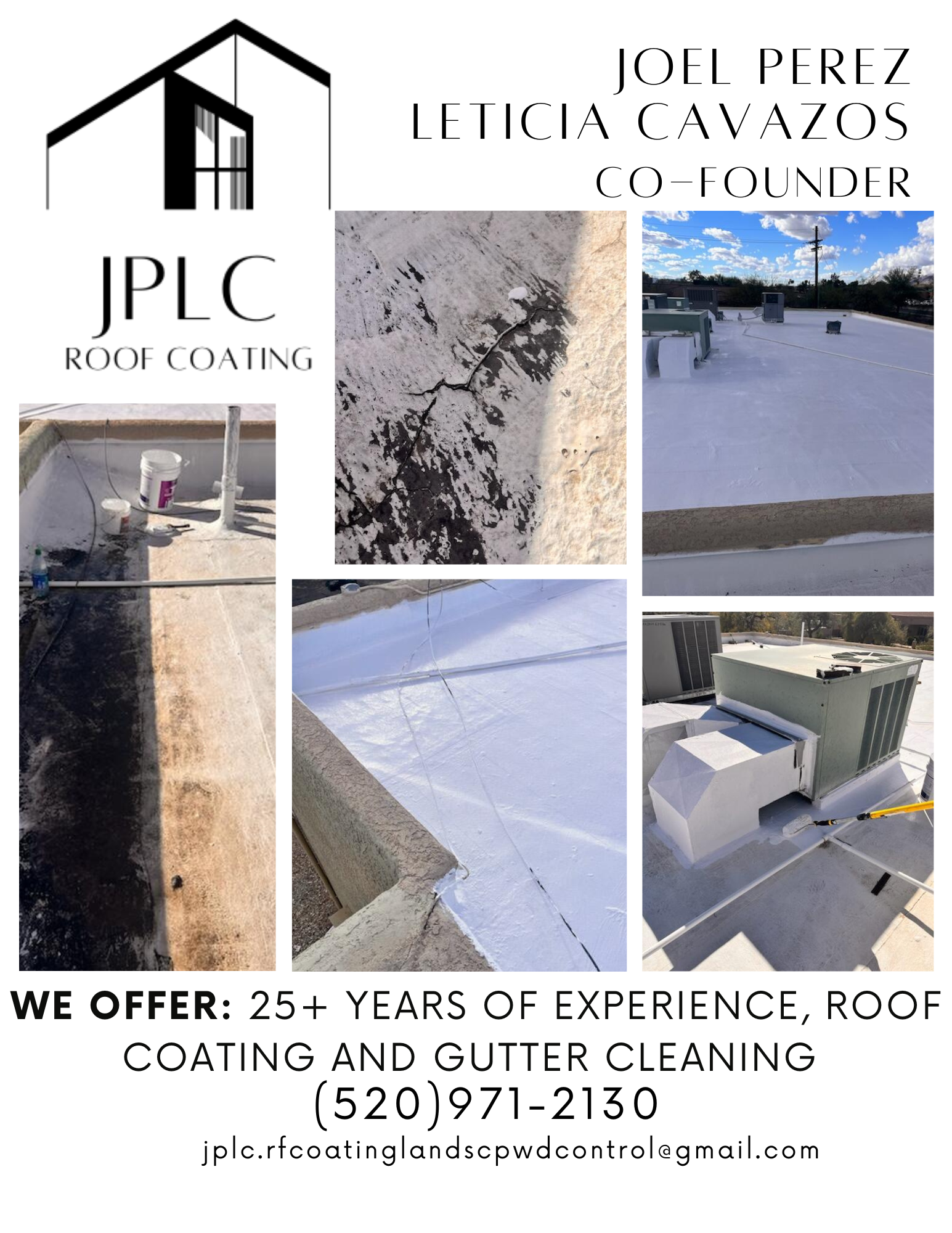 JPLC Roof Coating and Gutter Cleaning logo