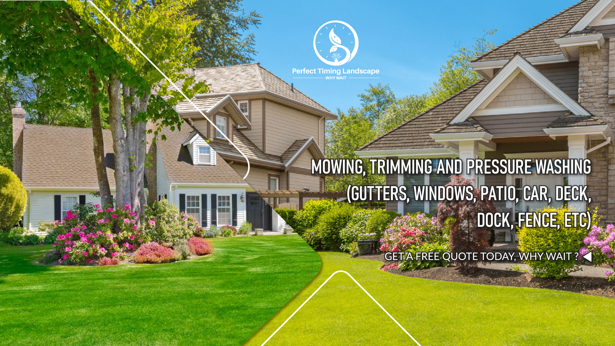 Perfect Timing Landscape logo