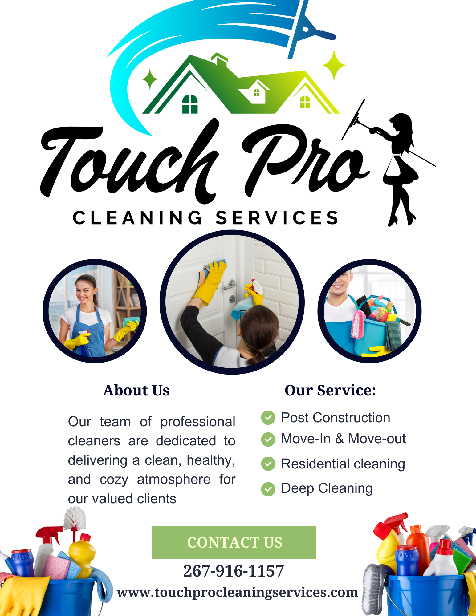 Touch Pro Cleaning Services logo