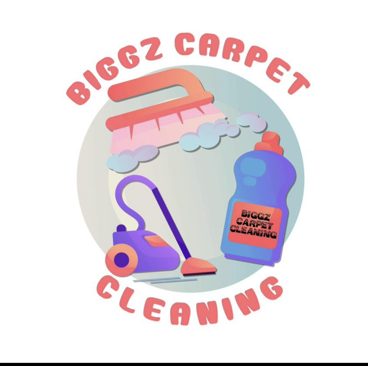Biggz carpet cleaning logo
