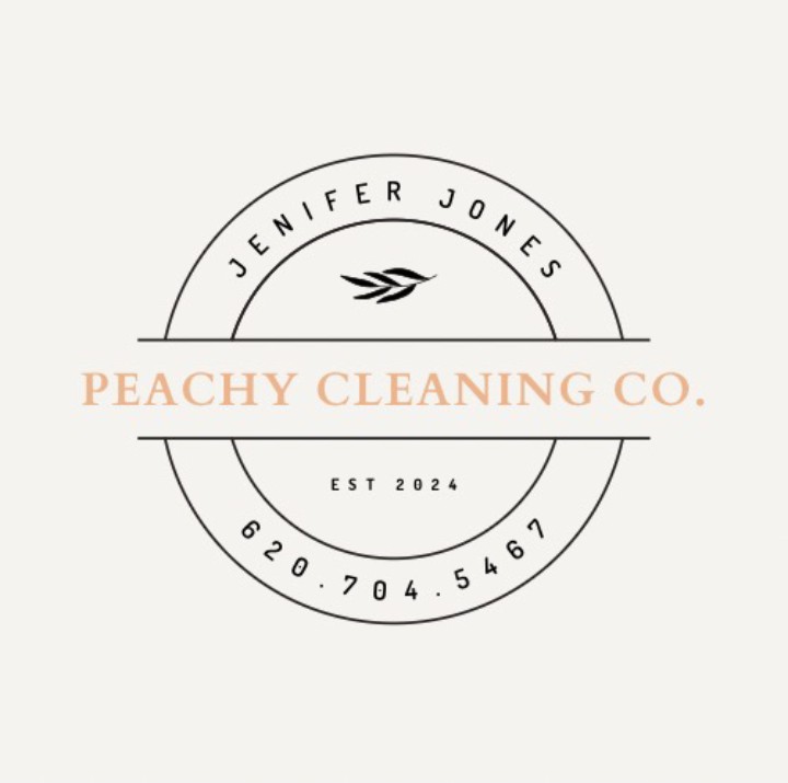 Peachy Cleaning Co. logo
