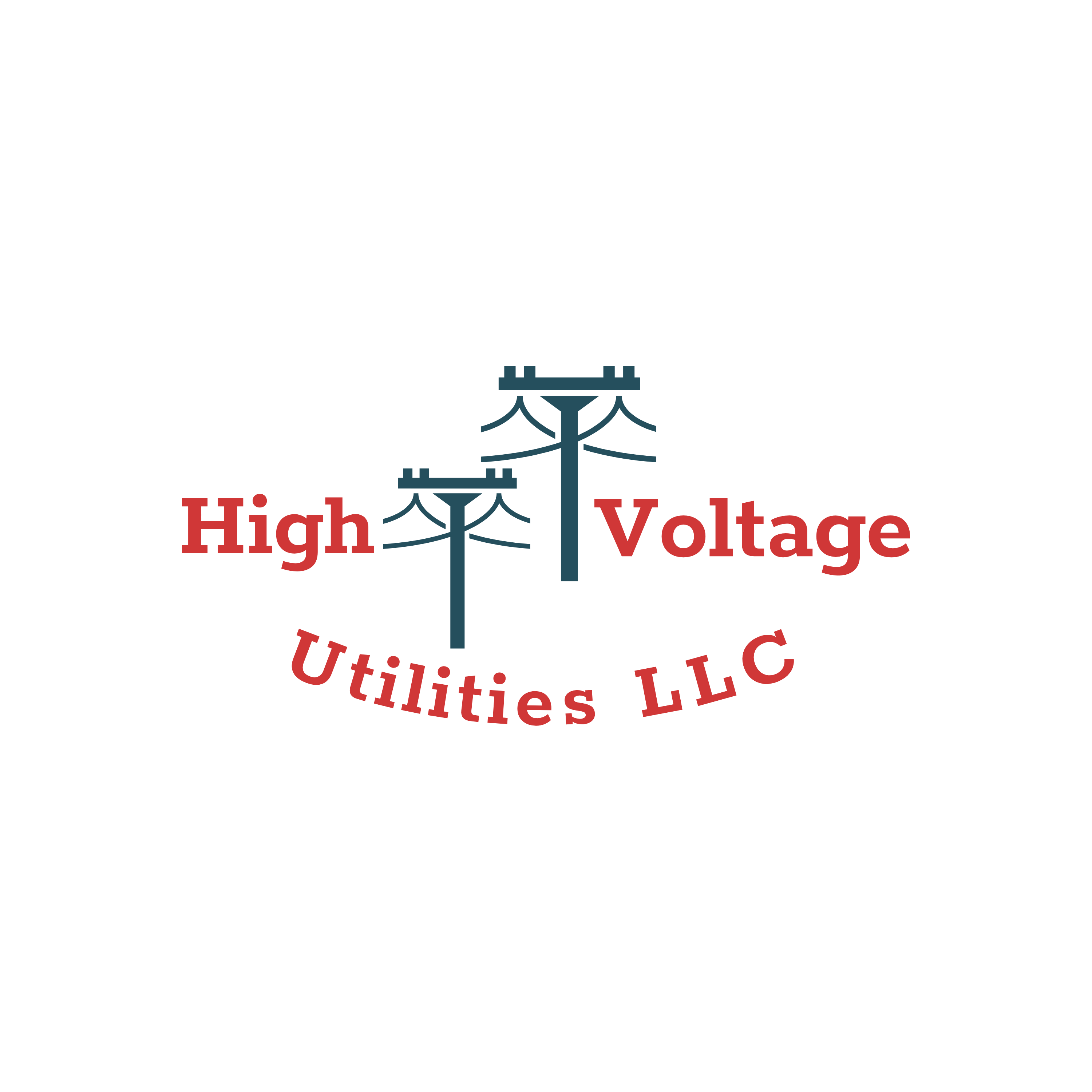 High voltage utilities logo