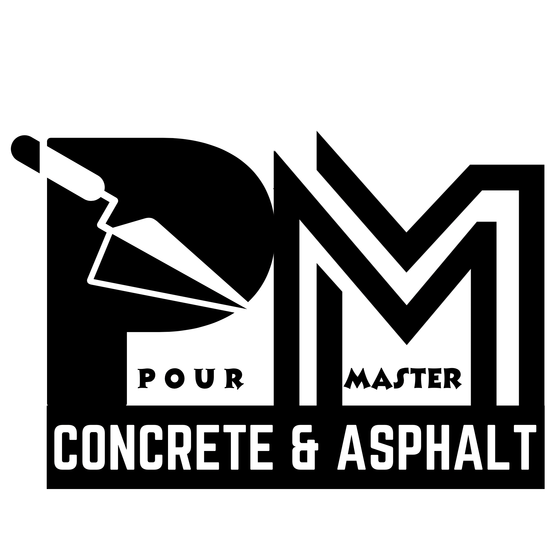 Pour Master Concrete & Asphalt logo