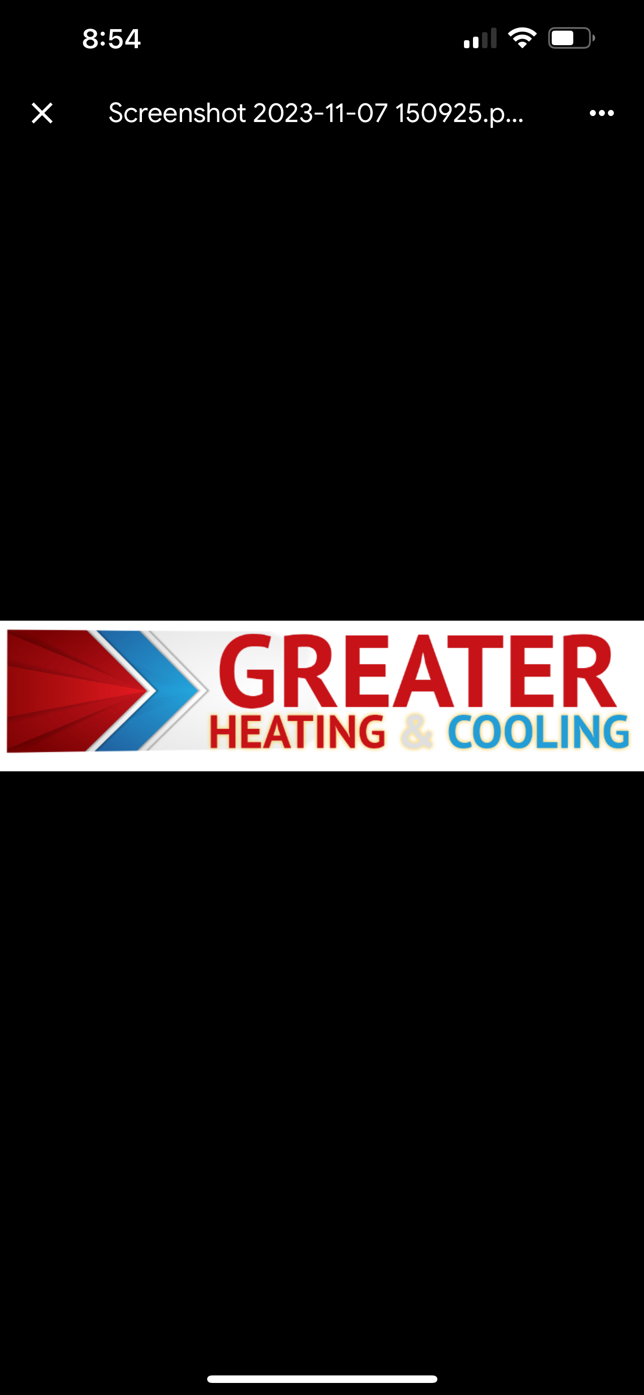 Greater heating & cooling logo
