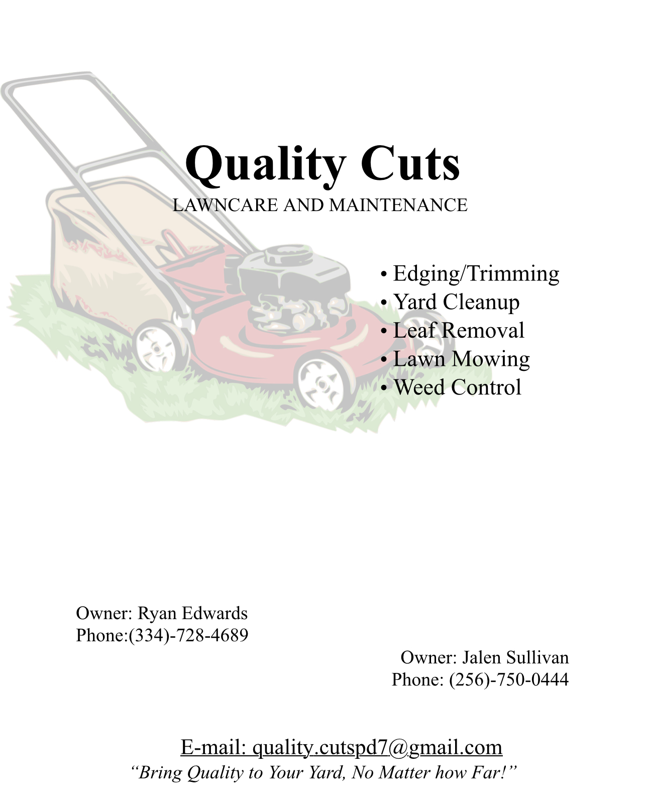 Quality Cuts logo