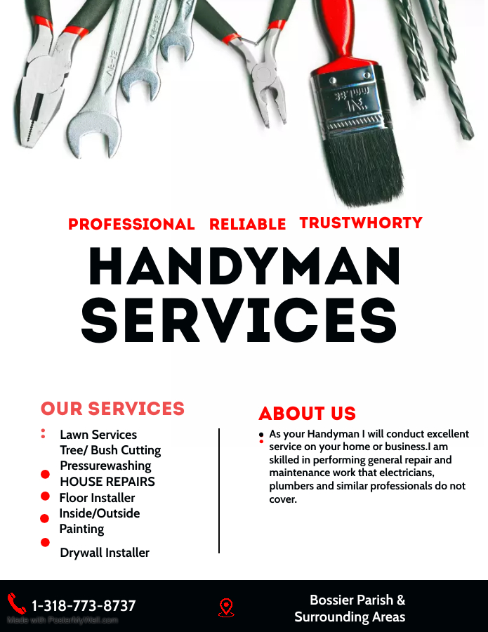 Lawrence The Handyman logo
