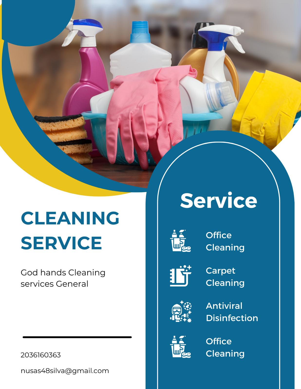 GOD HANDS CERAMIC GENERAL SERVICES logo