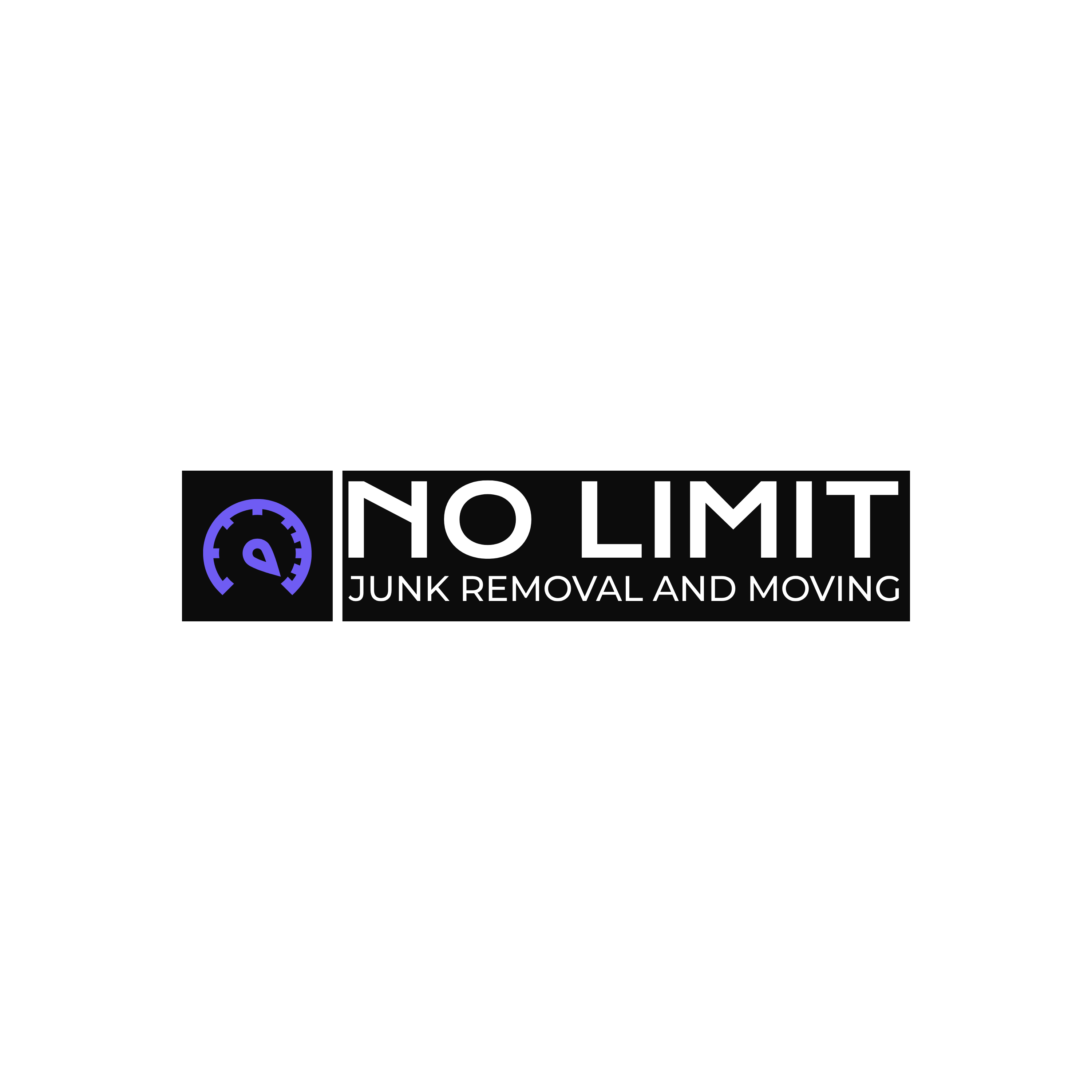 No Limit junk removal and moving logo