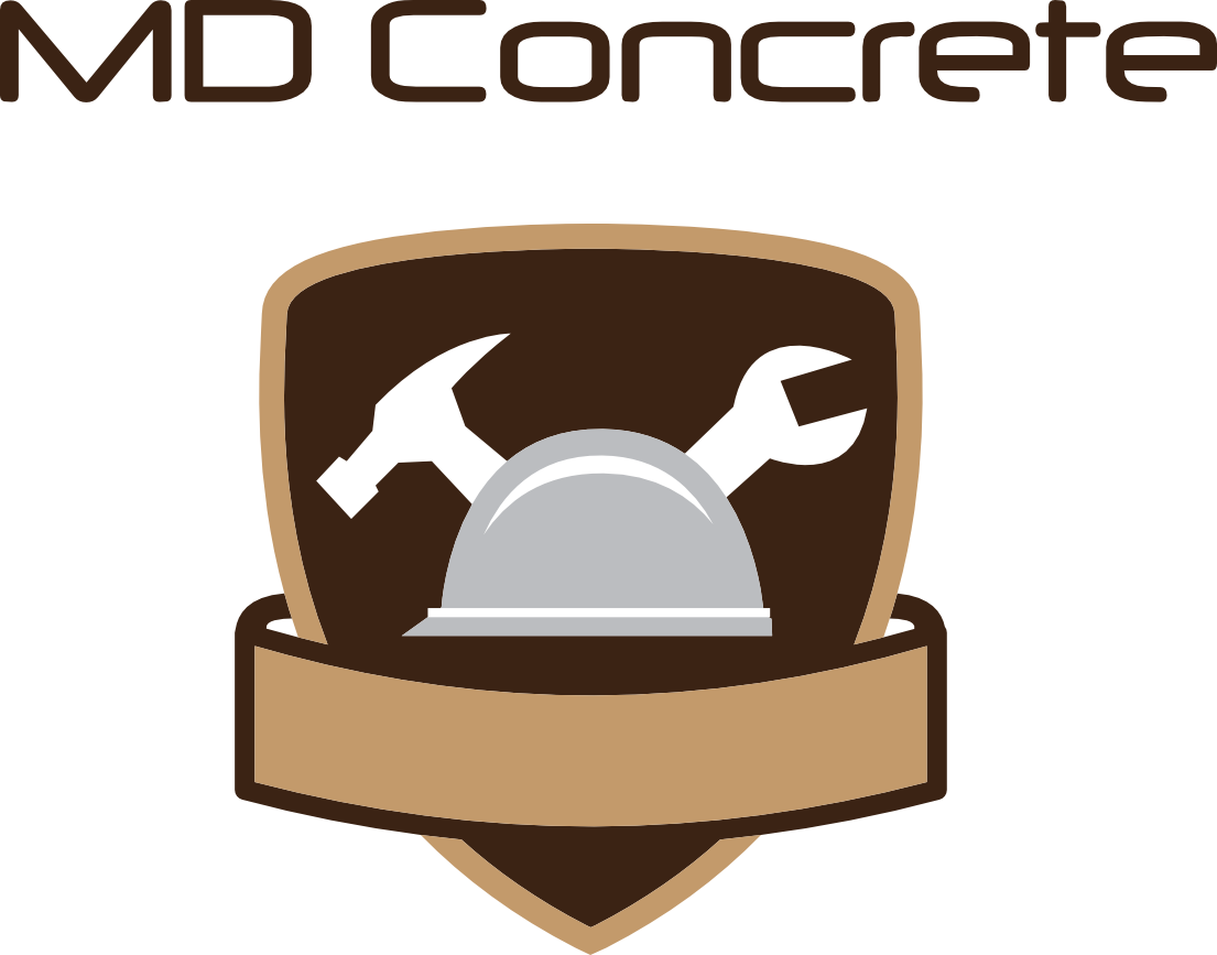 MD Concrete logo