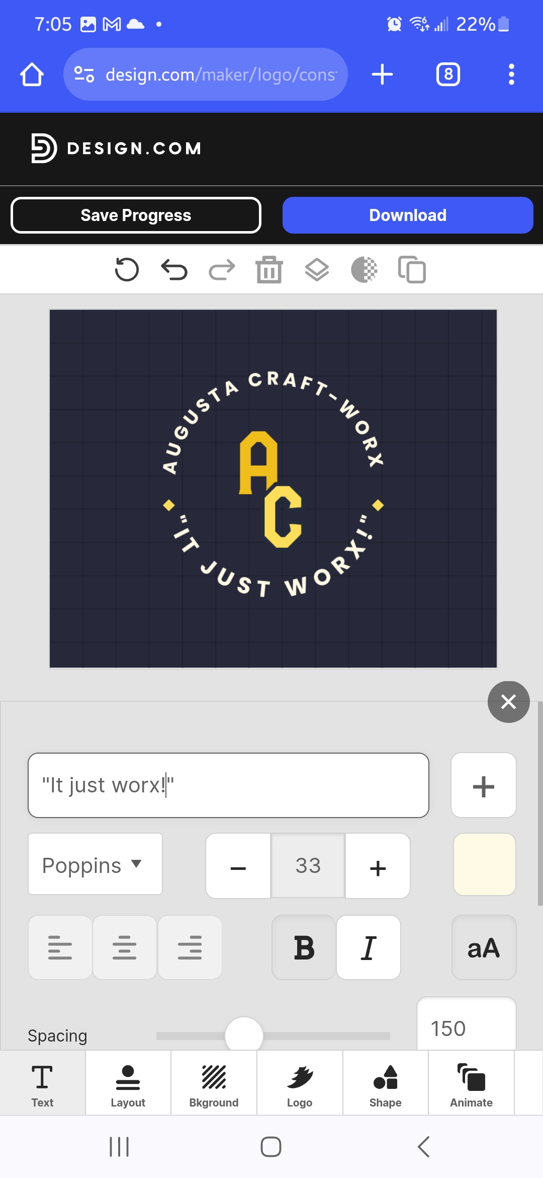 Augusta Craft-WorX logo