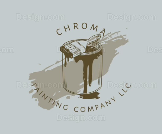Chroma painting company llc logo