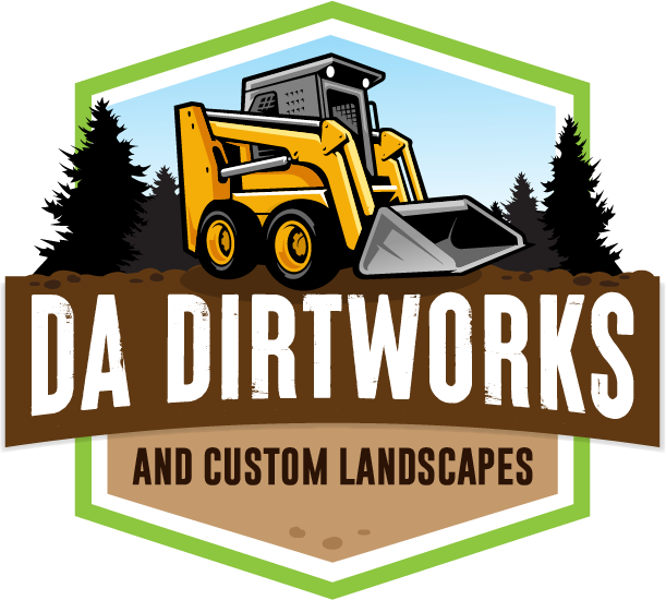DA Dirtworks & Custom Landscapes logo