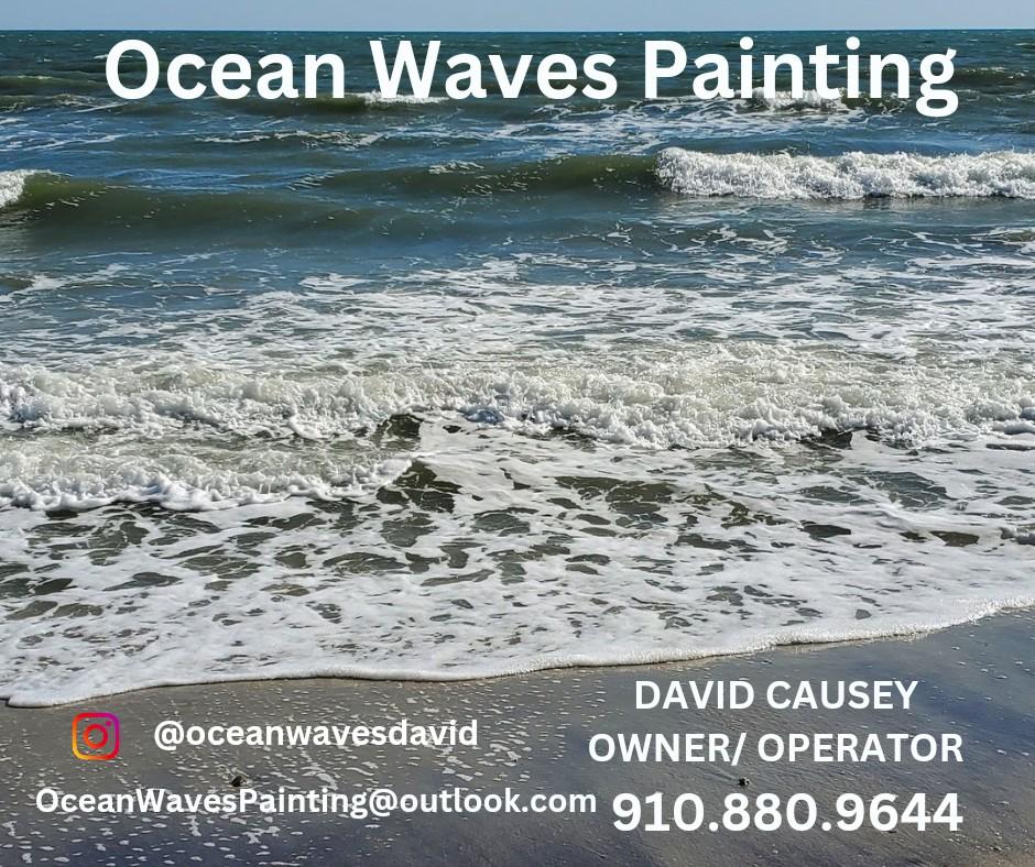 Ocean Waves Painting logo