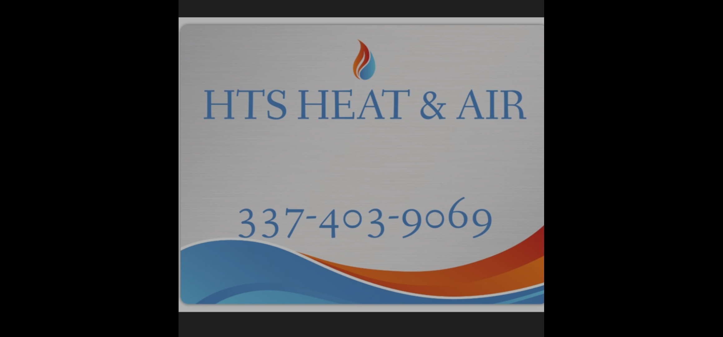HTS HEAT & AIR logo