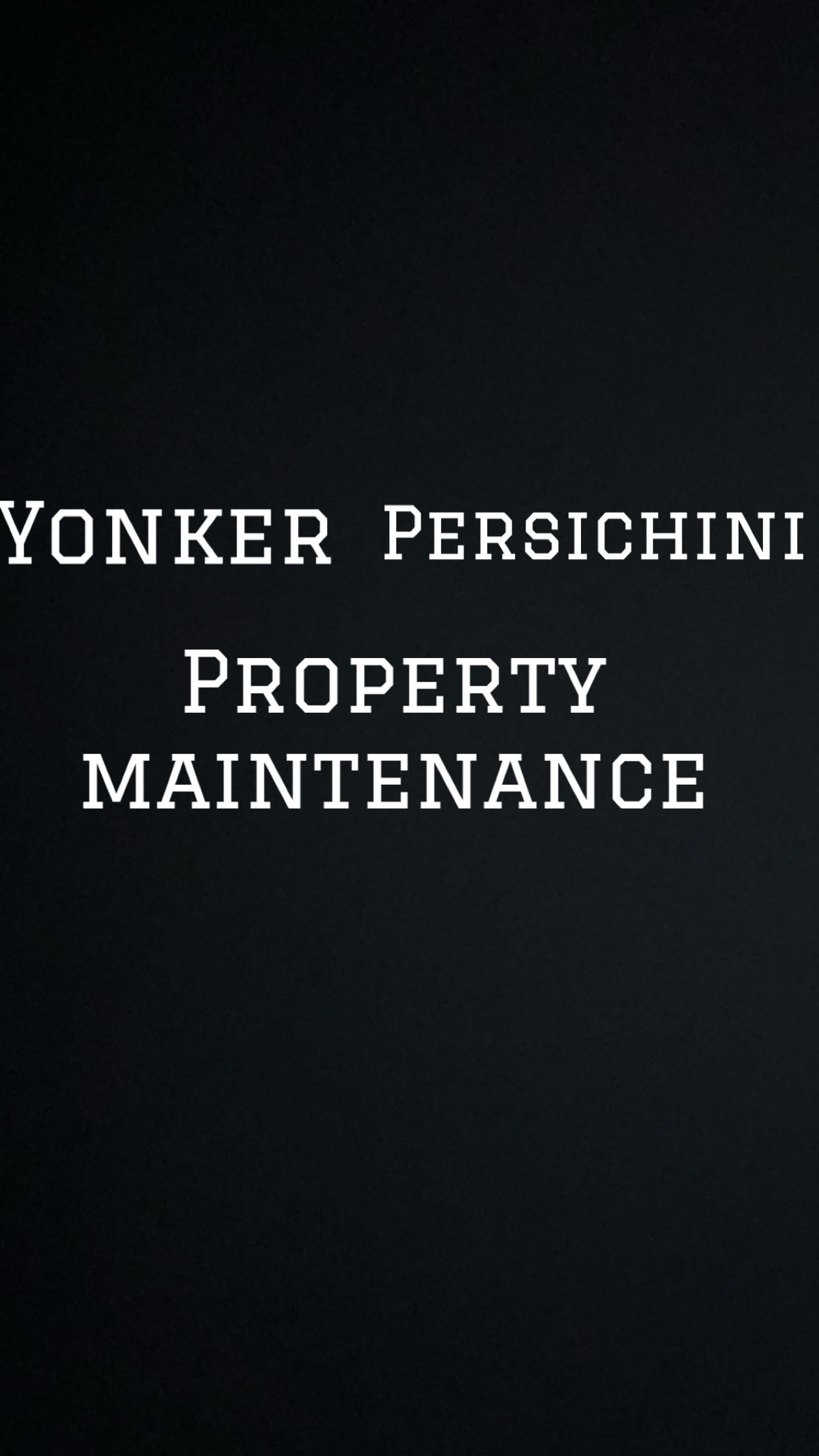 Yonker Persichini property maintenance logo