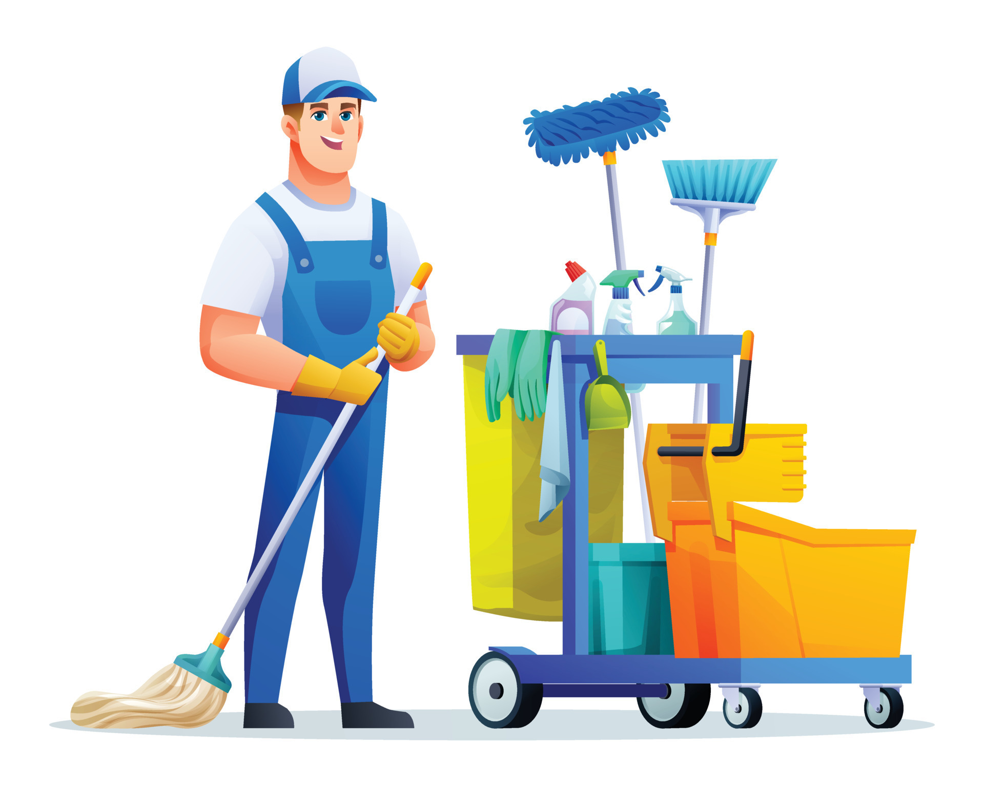 Izzy's cleaning 🧹 logo
