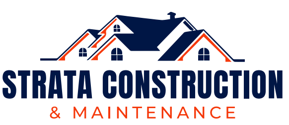 Strata construction and maintenance logo