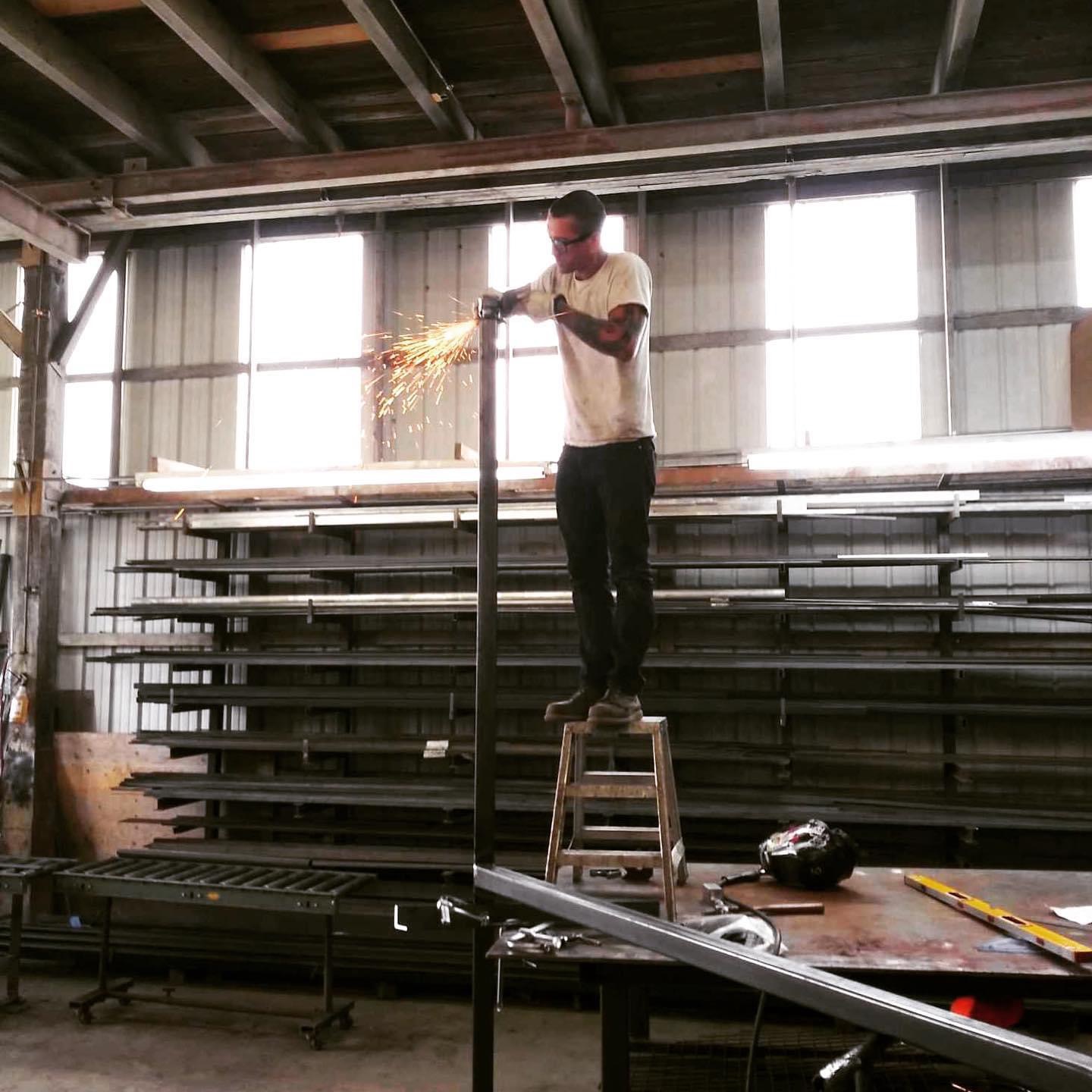 Wolf fabrication logo