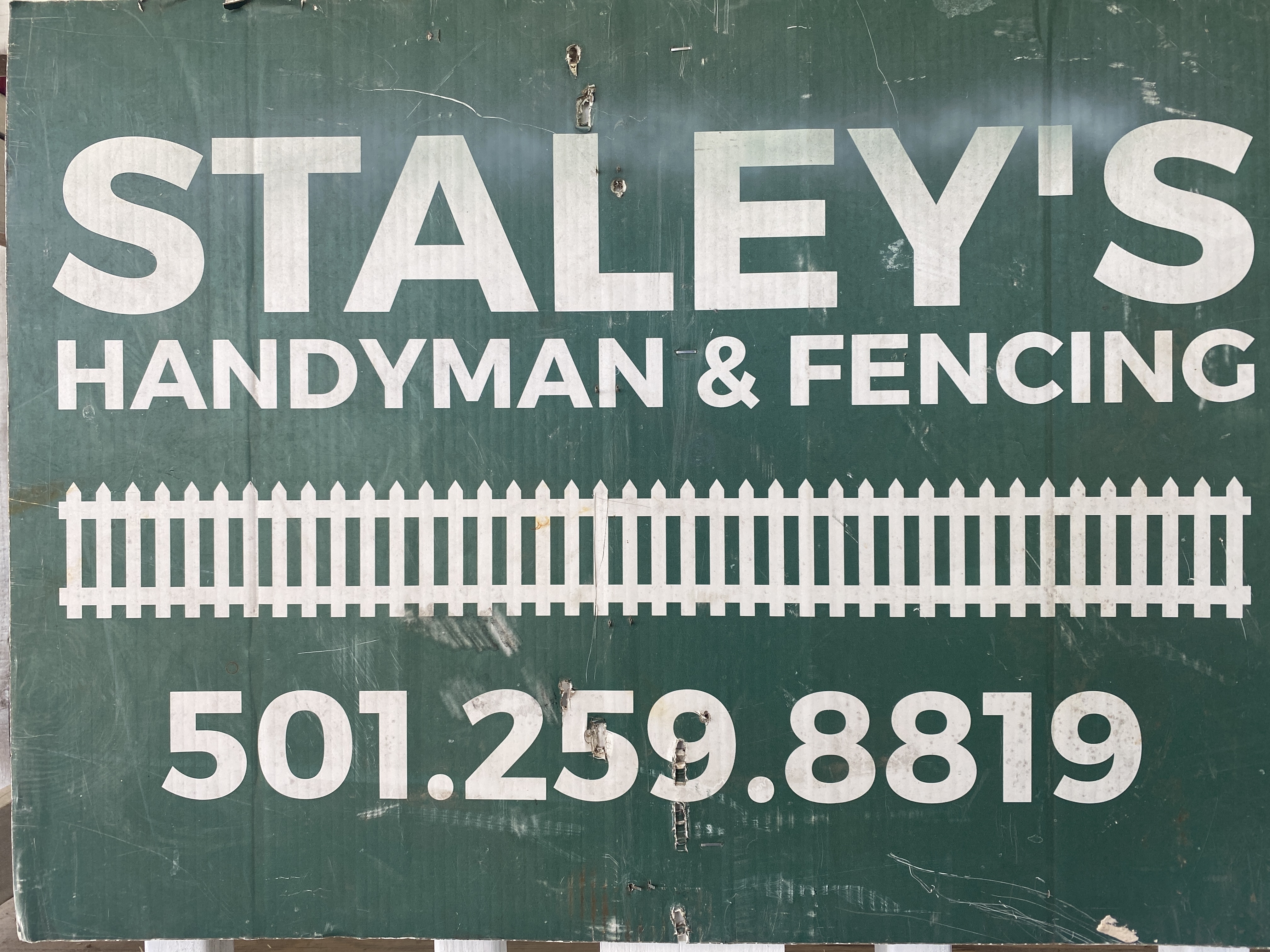 Staleys handyman service logo