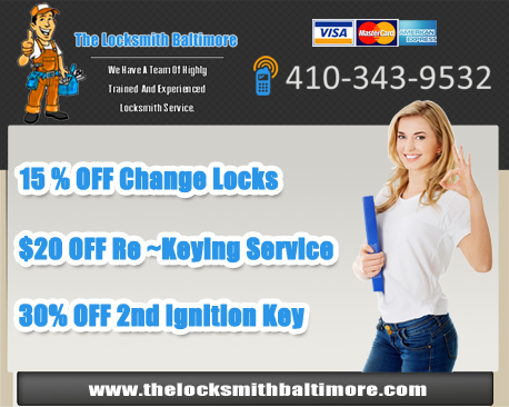 The Locksmith Baltimore logo