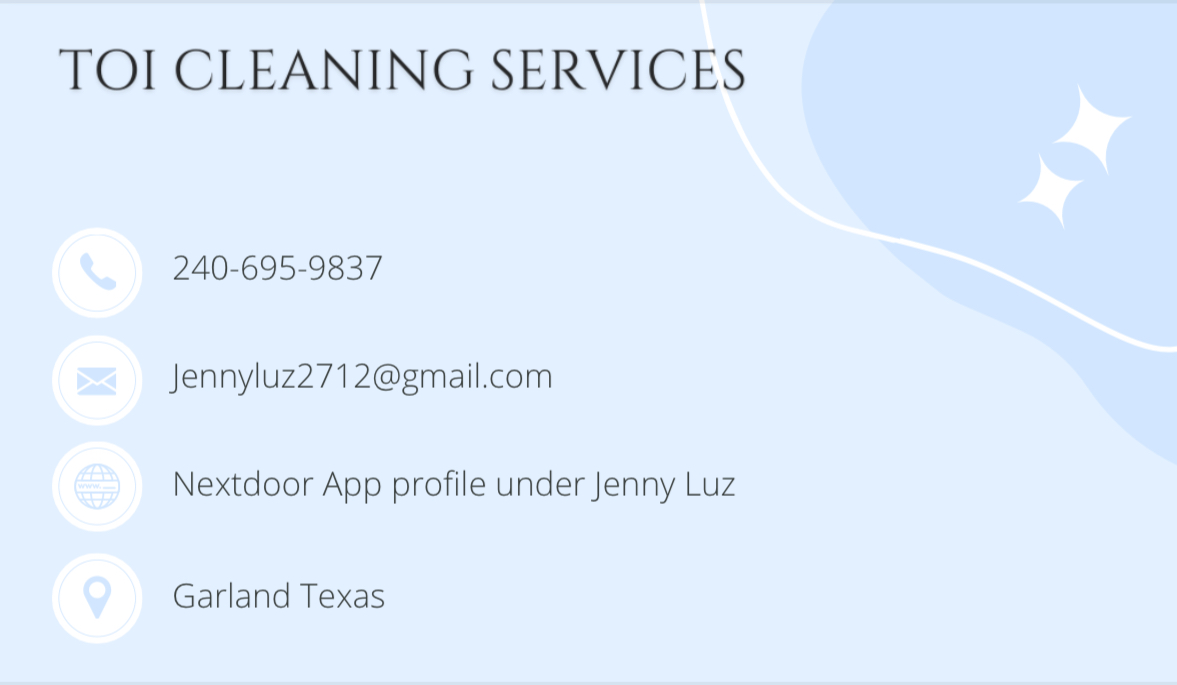 Toi Cleaning Services logo
